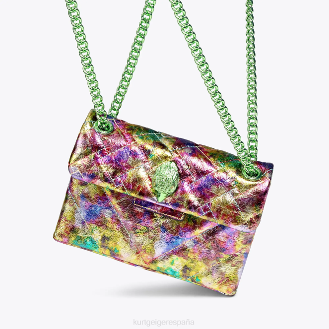 Kurt Geiger mujer mini kensington de piel londres 2LPR50 | bolsas combinación verde